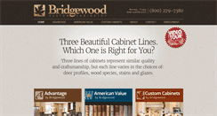 Desktop Screenshot of bridgewoodcabinets.com